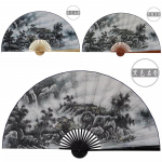 50x88cm suur maalipaberist ventilaator seinale riputatav dekoratiivne kokkupandav ventilaator kontorisse, esikusse, koju, elutuppa, dekoratiivne ventilaator Lucky Strike 50x88cm