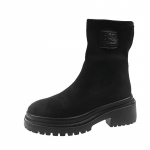 Naiste saapad 2024S&uuml;gistalv Uued Saapad Platvorm &otilde;hukese varrukaga Stretch saapad Naiste &uuml;mara ninaga Vintage k&otilde;rged saapad Botas De Mujer 35