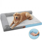 Koeravoodi suurtele koertele Veekindel M&auml;luvahust Diivanipadi Lemmikloomakuur Soe Eemaldatav Pestav Libisemisvastane S:50cm*40cm*10cm