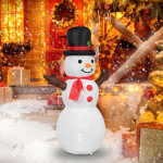 Christmas Inflatable Snowman UK Plug Xmas Decor Blowing up