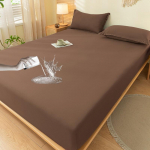 Super veekindel voodilina, voodikate, libisemiskindel voodimadratsikate, voodikaitsekate, voodipesu, madratsikate elastse paelaga 100X200cm Only a sheet