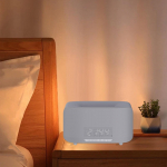 Flame Mist Humidifier 400 ml Scent Diffuser for Bedside Table Tabletop Study