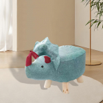 Animal Footstool Foot Rest Multifilm Loomingulise kujuga jalatsite vahetamiseks m&otilde;eldud puhvtool Dinosaur