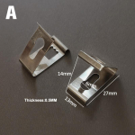 20 tk Pildiraami Klambrid Kinnitused Konksud Metallvedru P&ouml;&ouml;ratav Klamber Riidepuu Maali Peegli Riidepuu