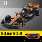 1/24 F1 McLaren MCL60 2023 Austraalia GP Lando Norris #4 Valatud Mudelauto 1/24-Size:23.4*8.4*4.7cm oranž