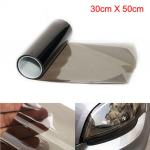 L&auml;ikiv L&auml;bipaistev Hele Must Suitsu PVC Kile Esitule Tagatule M&auml;hise Kattekile Foolium Kleebis Kate Auto Stiil 30X200cm