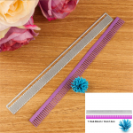 3D spiraal lille l&otilde;iketerad Lille kroonleht quilling ribad DIY scrapbooking dekoratiivsed k&auml;sit&ouml;&ouml; paberist kaartide valmistamine 18,2x1,5cm One Size h&otilde;be