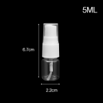 Reisi l&auml;bipaistvad korduvt&auml;idetavad pudelid T&uuml;hjad kosmeetikapihusti pudel kaasaskantav doseerimispihusti pudel 20/30/50/150/200 ml