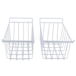 2 tk K&uuml;lmkapi s&uuml;gavk&uuml;lmiku korvid Suured majapidamises kasutatavad traadist s&auml;ilituskorvi pr&uuml;gikastid k&auml;epidemetega korraldaja L 39cm X W 20cm X H 20cm white
