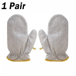 Rooste eemaldamine puhastuskindad k&ouml;&ouml;gi isolatsioonikindad terastraat n&otilde;udepesu puhastuslapp Veekindlad potipuhastuskindad 1pair