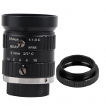 5 MP HD kaamera objektiiv 8 mm fookuskaugus manuaalne ava C kinnitus turvavalve