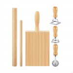 Gnocchi valmistamise komplekt koos pastat&ouml;&ouml;riistade ja taignarulliga koduseks toiduvalmistamiseks 6 Pieces