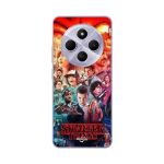 Coque - Maniacase - Xiaomi Redmi 14C - Rouge - Souple - Stranger Things Saison 4