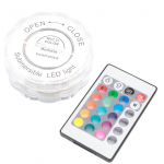 Sukeldatav 10 LED-i mitmev&auml;rviline veekindel RGB valgusti vaasipulmapeo paagi kaunistamiseks