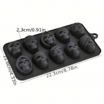 1 tk 10 &uuml;htlast pealuu silikoonist &scaron;okolaadivormi tarretises pudingi kommi j&auml;&auml;resti vorm, fondant kooki dekoratiivvormis k&uuml;psetamine Pack of 1
