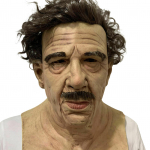 Mugav vanamehemask Halloweeni peoks Cosplay Realistlikud vanaisa maskid Halloweeni l&otilde;pu mask