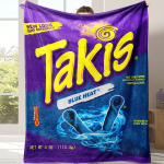 Pehme ja hubane Takis-mustriga flanelltekk, mitmek&uuml;lgne ja soe uinakuteks, kontoriks, kooliks, retroh&otilde;nguliseks koduks, piknikuks, reisimiseks ja kinketekideks 30x40in