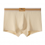 Meeste Bokserpesu 3D l&otilde;ikega elastsed keskmise v&ouml;&ouml;ga l&uuml;hikesed p&uuml;ksid Lameda joonega hingavad mugavad alusp&uuml;ksid 2XL heleroheline v&auml;rv