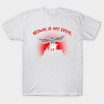 Naiste T-s&auml;rk Hedwig on minu e-post S