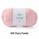 4-kordne piima- ja kammpuuvillane l&otilde;ng laste k&auml;sit&ouml;&ouml; jaoks : Ideaalne heegeldatud nukkude, kootud pleedide ja heegeldatud susside jaoks