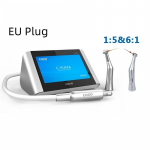 COXO Master dental Electric Motor With 1:5 & 6:1 Contra Angle Full Touch Micromotor Dentistry Equipment EU Plug h&otilde;be