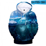 Subnautica Below Zero 3D-prinditud huppar M&auml;ngu dressipluus Meeste Naiste Mood Huppar Pullover T&auml;navamood Topid Suurem&otilde;&otilde;duline Dressipluus S