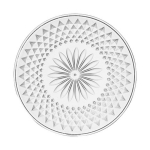 &Uuml;mmargused serveerimistaldrikud Elegantne akr&uuml;&uuml;list serveerimistaldrik eelroogade, sn&auml;kkide, puuviljade serveerimiseks &Uuml;mmargune mitmek&uuml;lgne toidualus 30cm white