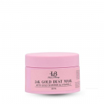 HOUSE OF BEAUTY 24K Gold Dust Face Mask For Glow, Brightening & Hydrating Skin, Enriched with Gold Shimmer & Vitamin C (100 ml)
