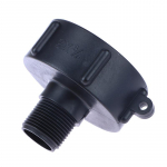 1 tk Ibc veepaaki v&auml;hendav adapter Vastupidav S60 peenkeermega kuni 2''Nps 3/4'' peene keermega aiavooliku pistiku adapter