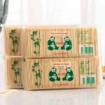 Kvaliteetsed bambusest kahe otsaga hambaorgid majapidamis- ja hotellikasutuseks