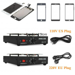 Ekraani eraldaja Automaatne soojendus Metallist Telefoni Parandusmasin Klaasieemaldus Soojendus Platvorm Plaat LCD-ekraani Separaatorid AC 110/220V 450W