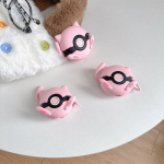 Airpods 4 2024 &uuml;mbrisele, Pokemon roosa Mew pall p&otilde;rutuskindel kaitsev silikoonist k&otilde;rvaklapikate Airpods Pro 2 &uuml;mbrisele t&uuml;drukutele lastele for airpods 1 2