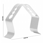 Universaalne lihatermomeetri grilli sondi klambrihoidik &uuml;mbritseva &otilde;hu temperatuuri n&auml;idu jaoks grillahju grilli tarvikute t&ouml;&ouml;riist 4.3x3.8cm