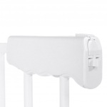 Reguleeritav beebi turvaukse v&auml;rav 61-70,9 cm Lemmiklooma koera kassi tara trepi uks metallist &uuml;litugev raudv&auml;rav laste turvalisuse tagamiseks 7cm extension