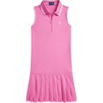 Polo Ralph Lauren Polo Triibuline Polo Kraega Lukuga Varrukateta Kleit Laste Kleidid Roosa CWPODRSG3D20983-650 L