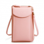 Moodne mobiiltelefonide m&uuml;ndikaartide &otilde;lakott naistele PU-nahast v&auml;ike Crossbody kott 11x4x19.5