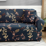 Elastne diivanikate Mustusevastane Spandexist diivanikate M&ouml;&ouml;blikaitse Diivanikatted elutuppa, magamistuppa, kontorisse, kodu kujunduseks Small(90-140cm)1pc