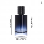 30 ml gradientv&auml;rvi klaasist kaasaskantav korduvt&auml;idetav parf&uuml;&uuml;mipudel kosmeetikakonteiner pihusti reisikosmeetika klassifitseerimise t&ouml;&ouml;riistad 100ml