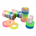 6 rulli/komplekt dekoratiivteip kleepuv paber vikerkaar washi teip maalriteip kirjatarbed