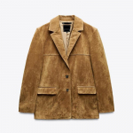 VAYLA Elegantne Naiste Suede Jakk Lahtine Rev&auml;&auml;r &Uuml;he N&ouml;&ouml;biga Pikkade Varrukatega Naiste Mantlid Daami T&auml;navale T&ouml;&ouml;le &Uuml;ler&otilde;ivad Uus S khaki