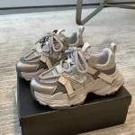 Naiste paksu tallaga tossud Hingav v&otilde;rk Platvorm Spordijalan&otilde;ud Naine Mood Paelkinnitusega Paksu tallaga Vabaajajalan&otilde;ud Mujer 2025 40