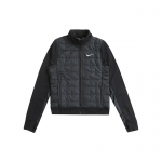 Nike Therma Fit &Uuml;hev&auml;rviline Spleissitud Vabaaja Spordipuuvillane Jakk Naiste Jakid Must DD6062-010 S