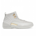 Air Jordan 12 Retro Phantom Naiste Tossud Kreemjas Metallik-Kuldne Valge FD9101-007 37.5