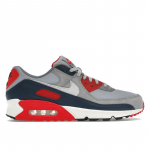 Nike Meeste Air Max 90 USA 2024 Meeste Tossud Hall Hele Suitsuhall Fantom-Relvahoone DM0029-005 42