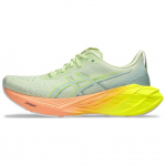 Asics Novablast 4 Paris Meeste Tossud Roheline Cool-Matcha Ohutuskollane 1011B955-750 43.5