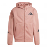 Adidas ZNE. Spordir&otilde;ivad FW24 Moodne Minimalistlik Kapuutsiga Jakk Meeste Jakk Roosa JD2908 M