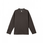 Nike Tech Fleece Uuendatud &Uuml;hev&auml;rviline L&otilde;tv Pikkade Varrukatega Polo S&auml;rk Meeste pealsed Barokk-Pruun FZ7571-237 L
