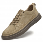 Mood Ehtsast Nahast Meeste Beež Vabaaja Jalatsid Libisemiskindlad Meeste Jalgsi Tossud Mugavad Tenis Masculino Uus Jalgsi Vaba&otilde;hujalatsid 47 khaki