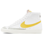 Nike Blazer 77 Vintage Nahast Retro Vabaaja Libisemisvastupidavad Vastupidavad Keskmise K&otilde;rgusega Rula Kingad Meeste Tossud Valge Kollane Pruun BQ6806-113 43