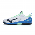 Mizuno Wave Drive Neo 4 Mugavad Mitmek&uuml;lgsed L&ouml;&ouml;gisummutavad Libisemiskindlad Madalad Treeningjalatsid Unisex Toss Valge Roheline Sinine 81GA250001 40.5